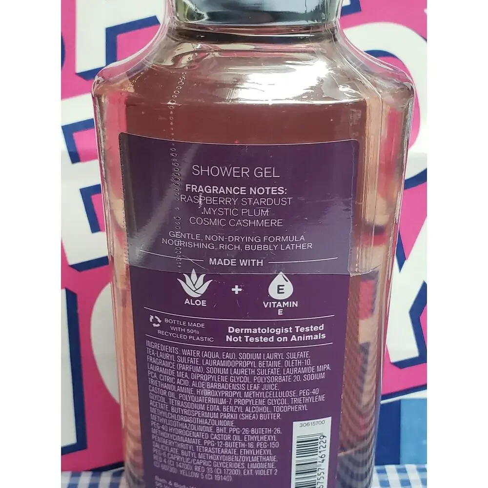 BBW Prismatic Stars Aloe + Vitamin E Shower Gel Body Wash 10oz.